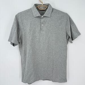 Holderness & Bourne Performance Golf Polo Shirt Tailor Fit Gray Large NEW